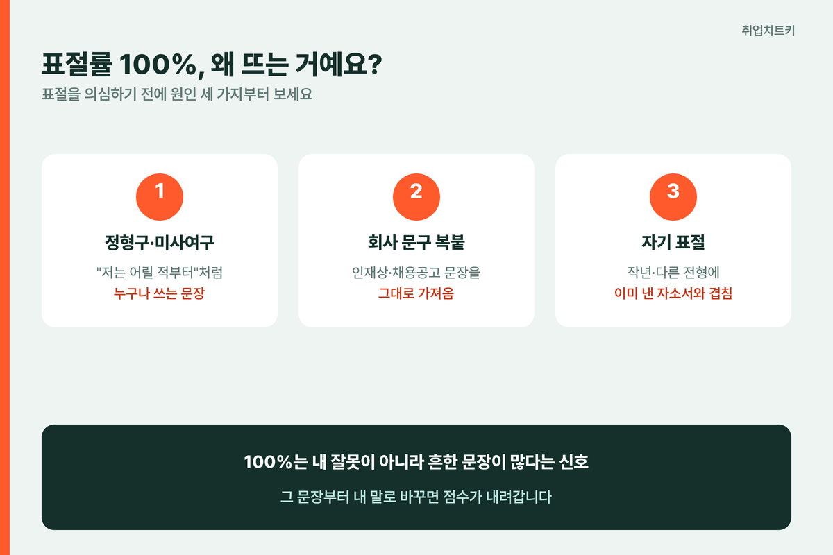 표절률 100퍼센트 뜨는 3가지 이유 정형구 회사문구 자기표절