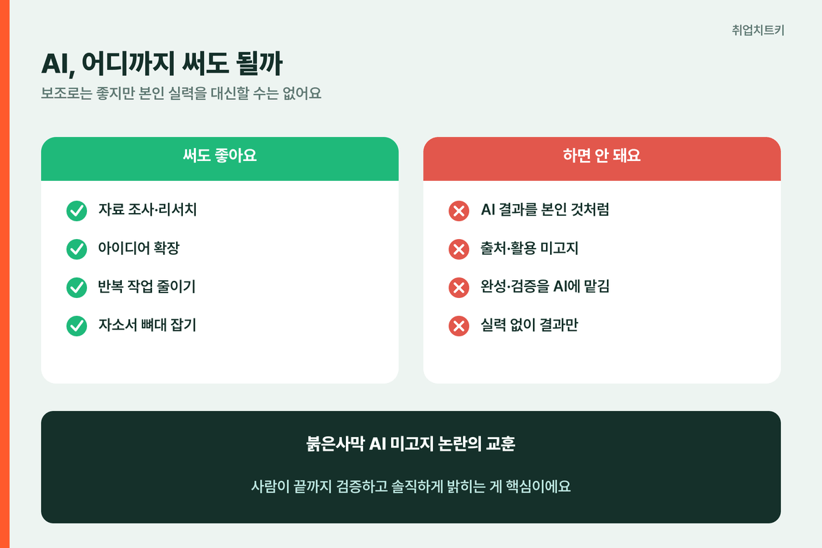 펄어비스 포트폴리오 AI 활용 써도 좋아요 리서치 반복작업 하면 안 돼요 미고지 본인 검증