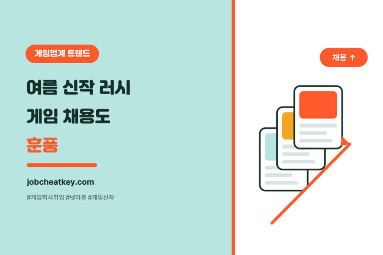 넷마블·컴투스 여름 신작 러시, 게임회사 취업 어떤 직군 뜨나