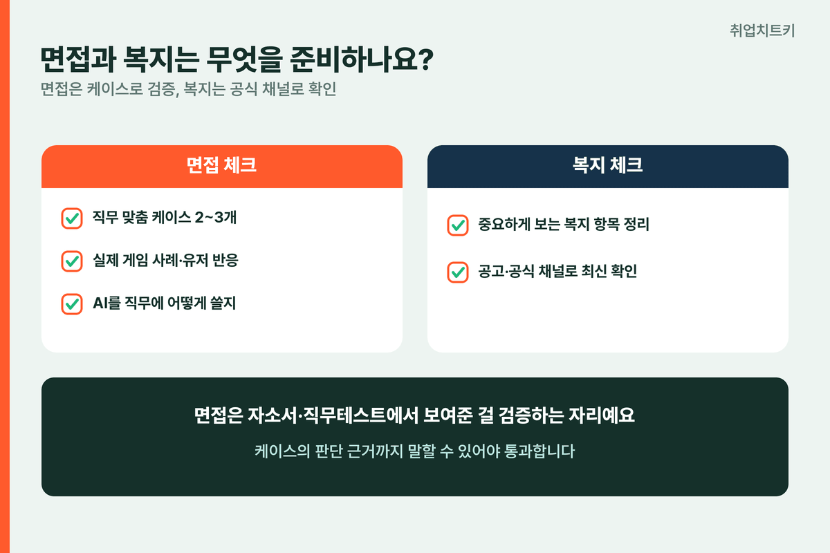 엔씨 면접과 복지 체크리스트 케이스 유저 반응 공식 채널 확인