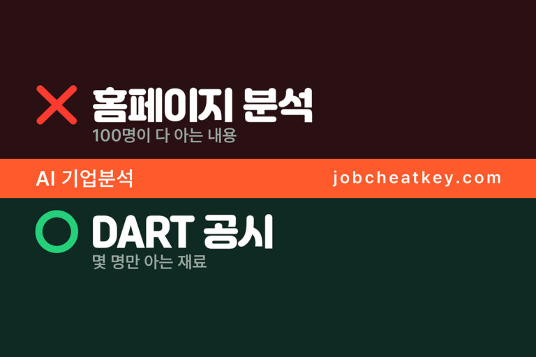 AI 기업분석, DART 공시로 30분에 끝내는 법 (2026)