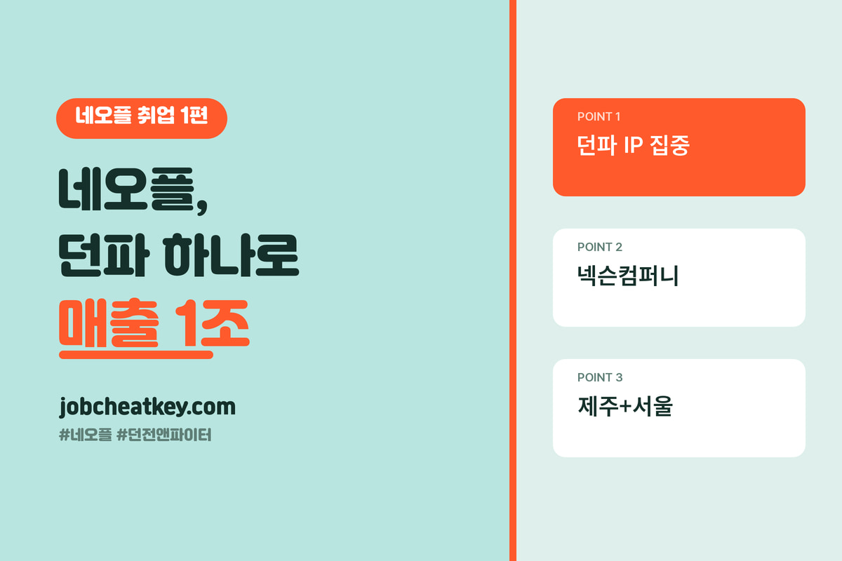 네오플 기업분석, 던파 하나로 매출 1조를 만드는 회사