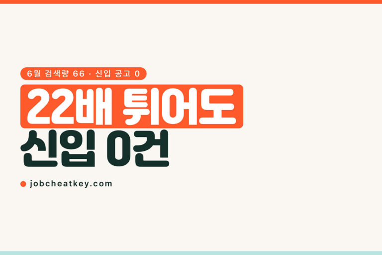 엔비디아 채용, 검색량이 22배 튀어도 신입 자리는 없었습니다