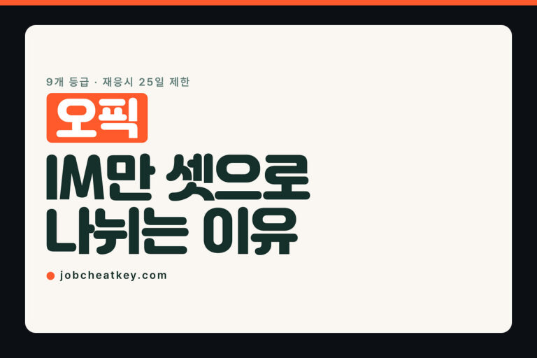 오픽 등급, 9단계 중 IM만 셋으로 나뉘는 이유