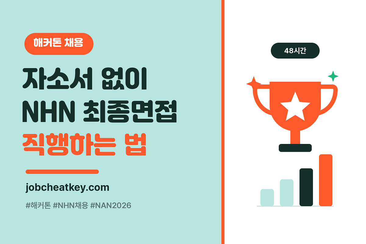 해커톤 채용 시대, 자소서 없이 NHN 최종면접 가는 법