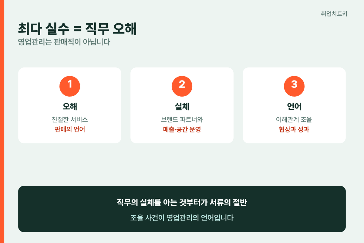 영업관리 직무의 실체
