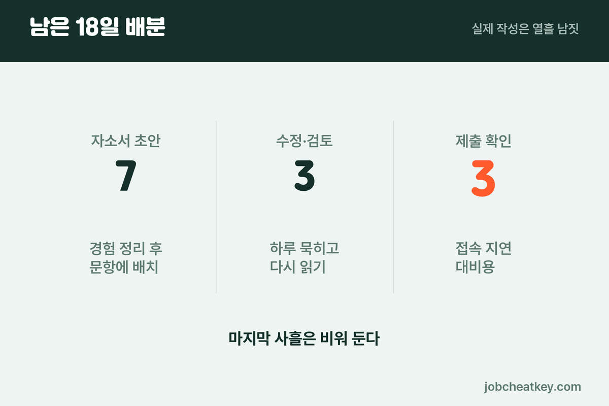 제출 전 확인 목록