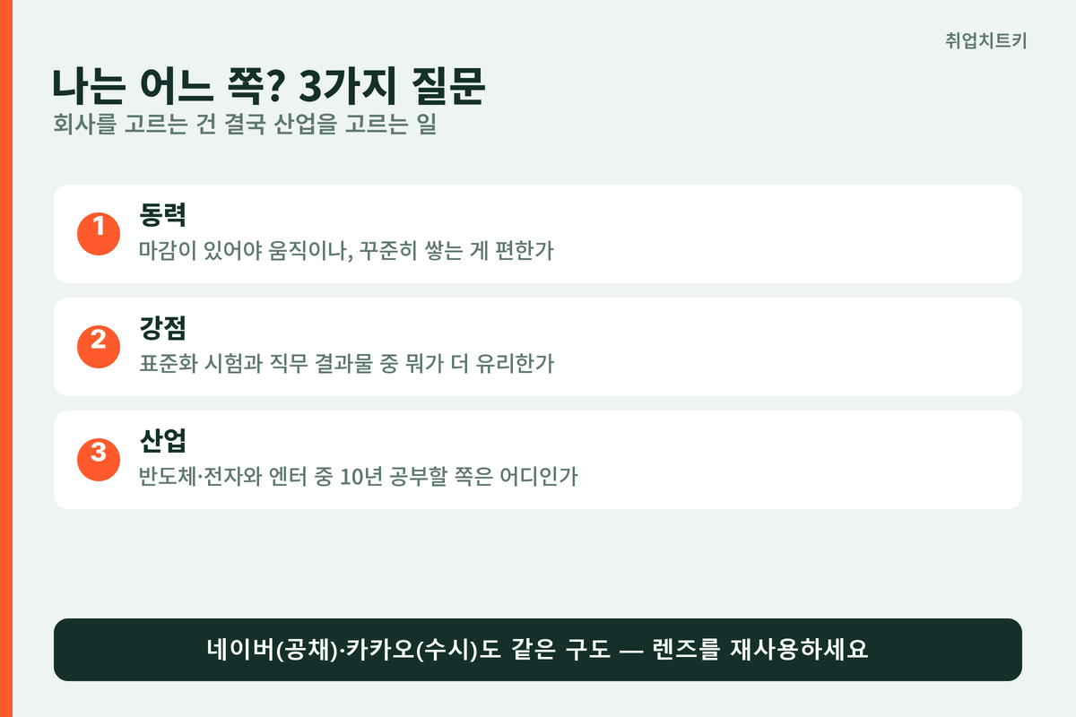 공채형 수시형 성향 진단 3질문