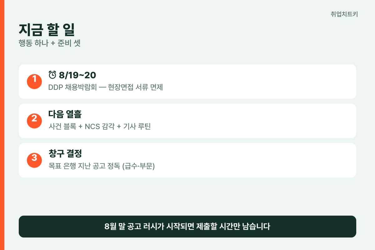 지금 할 일 체크리스트