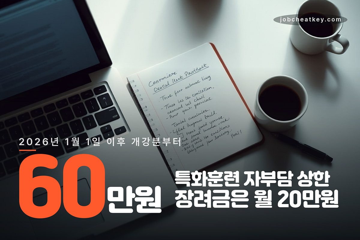 2026년 자부담과 장려금
