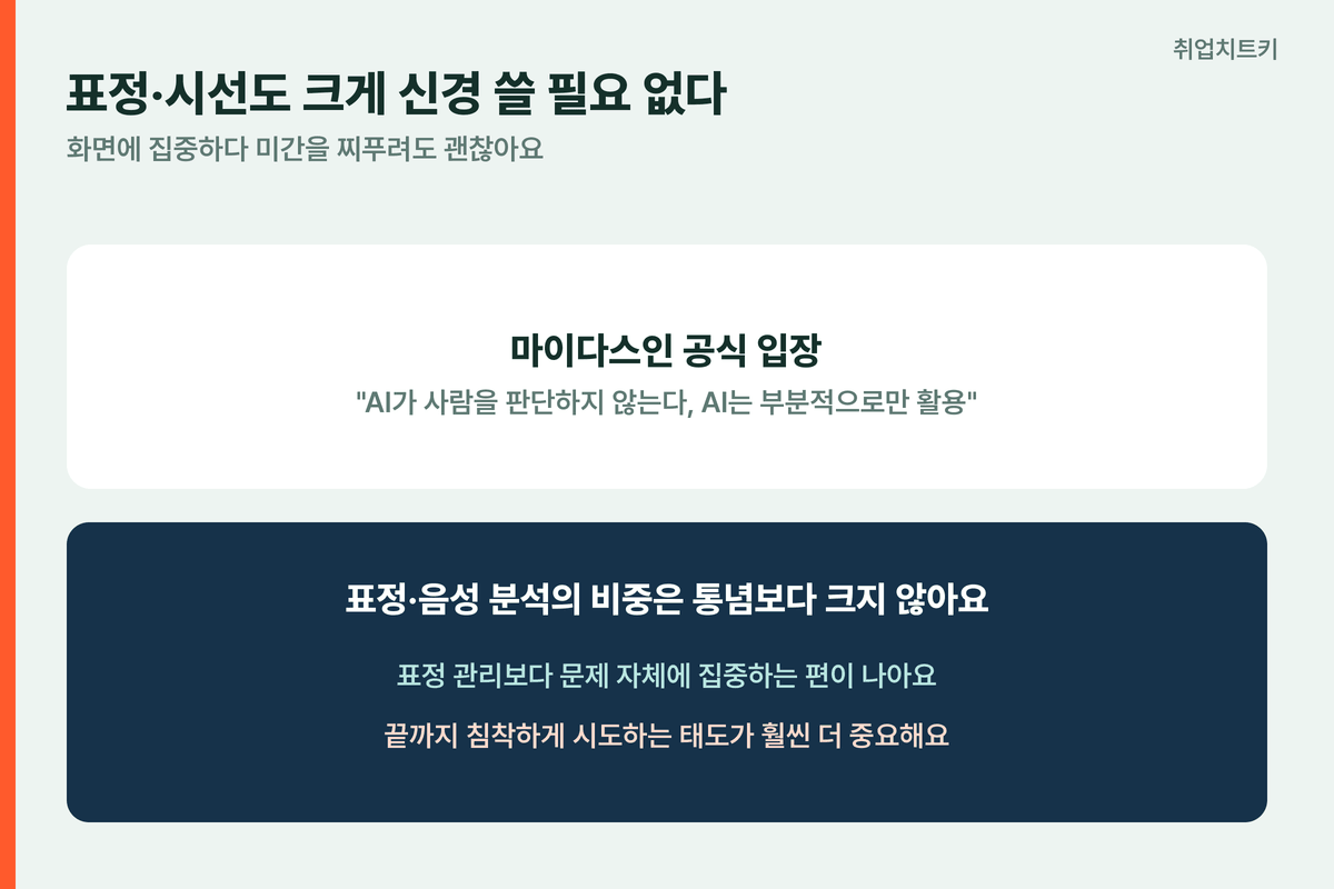 N-back 표정시선 신경안써도됨 마이다스공식입장 문제자체집중