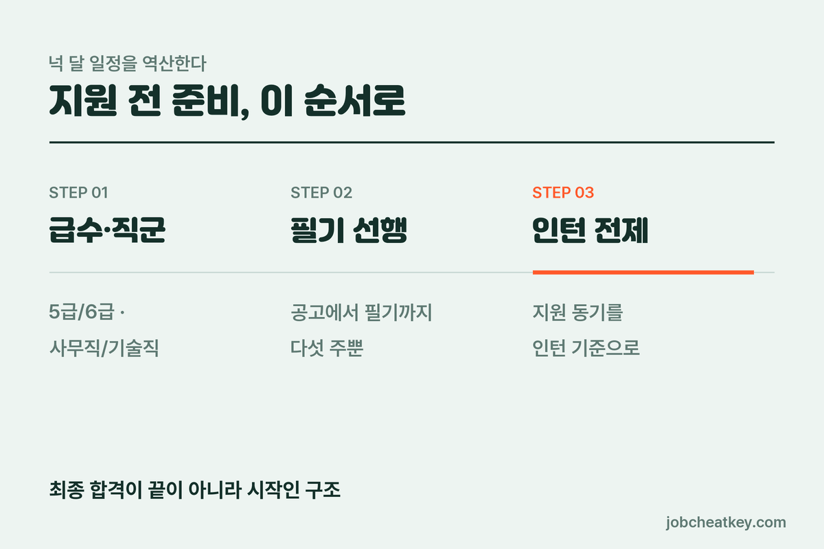 LH 지원 전 준비