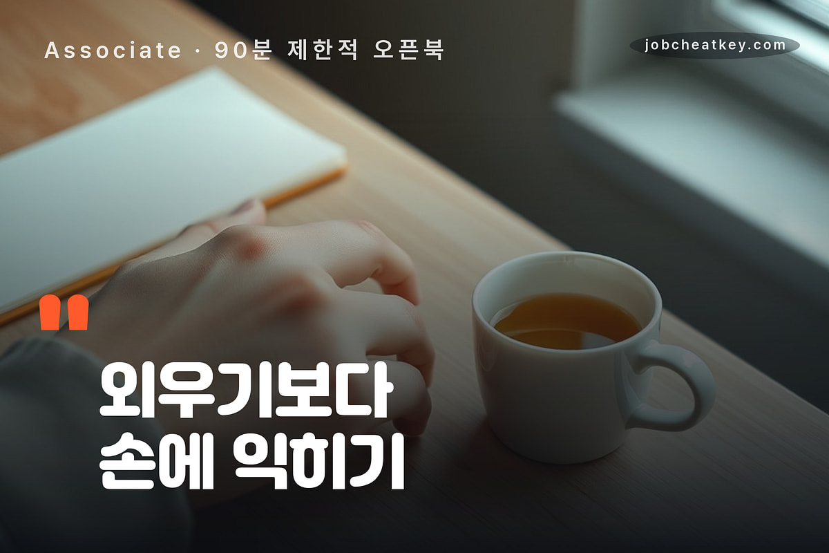 AICE 자격증 Associate 준비는 손에 익히기