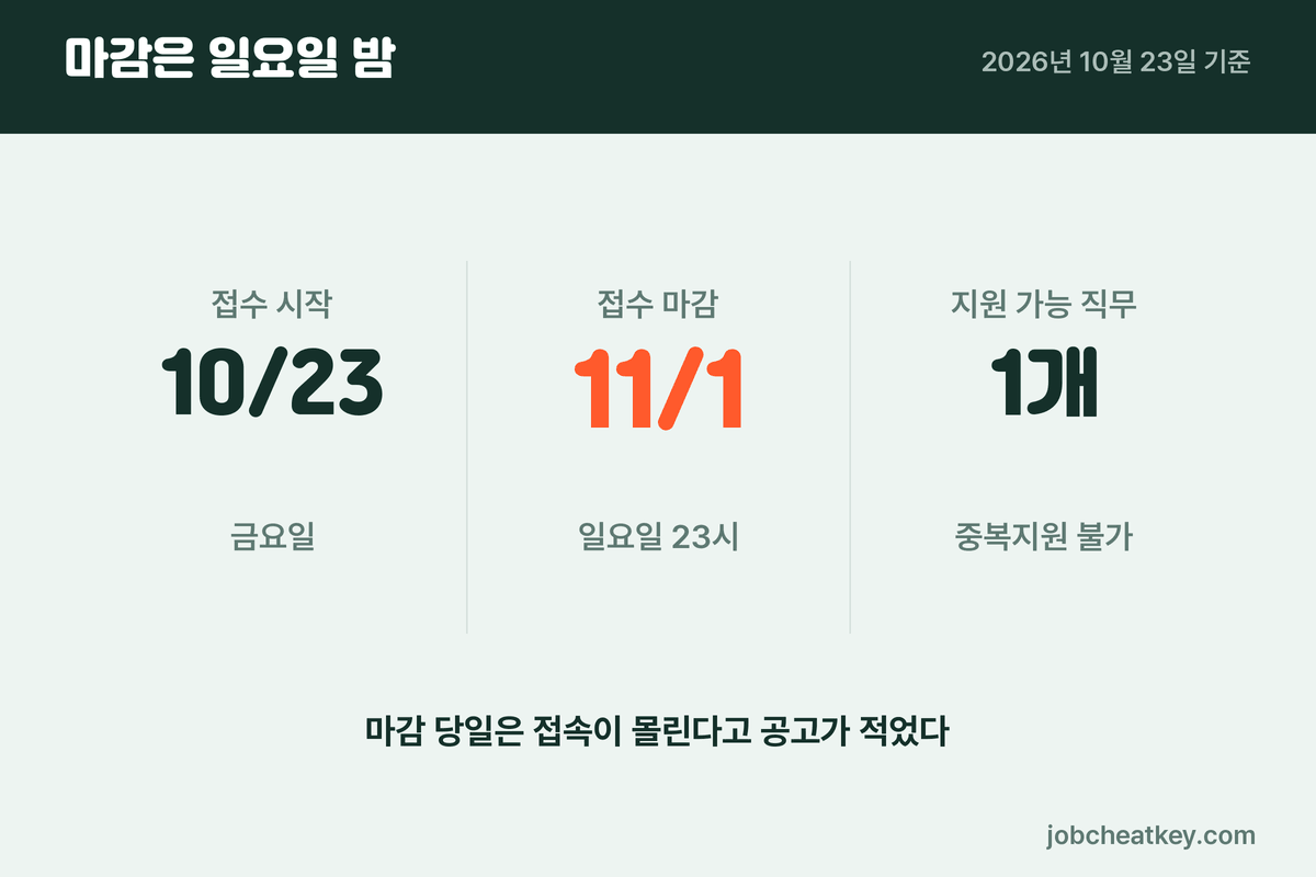 KB손해보험 채용 접수 마감 일정
