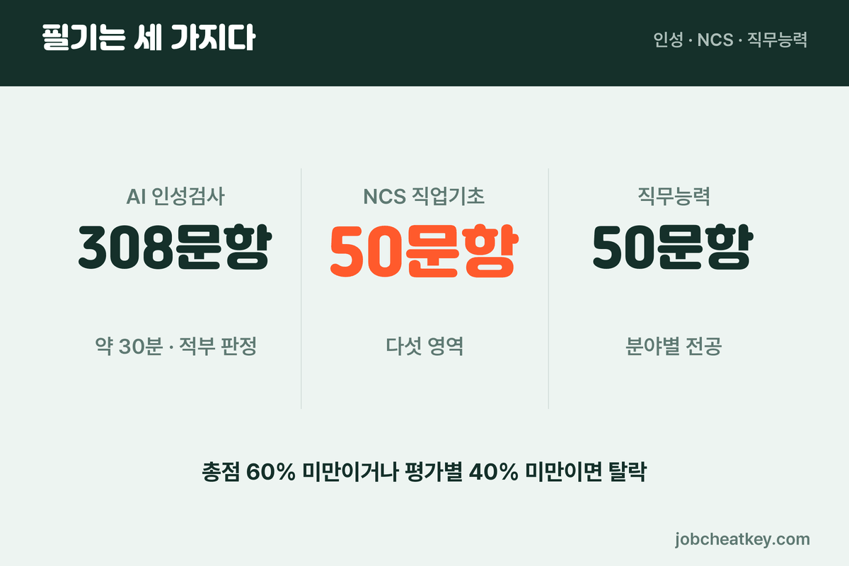필기시험 구성